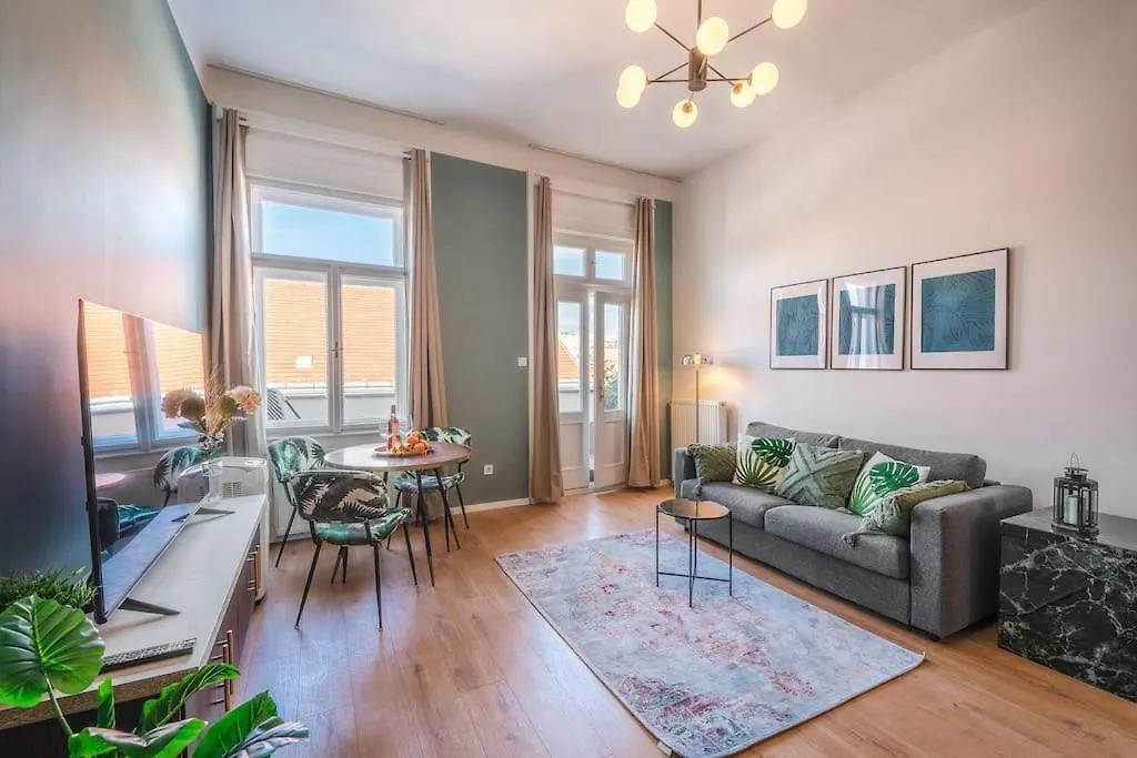 Brandnew Citycenter Flat With The View And Terrace Budapeszt 0*,
